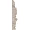 Ekena Millwork 5 1/8"W x 6 7/8"H x 1 1/8"P Urn Center Onlay ONL05X06X01UR - alternate 3